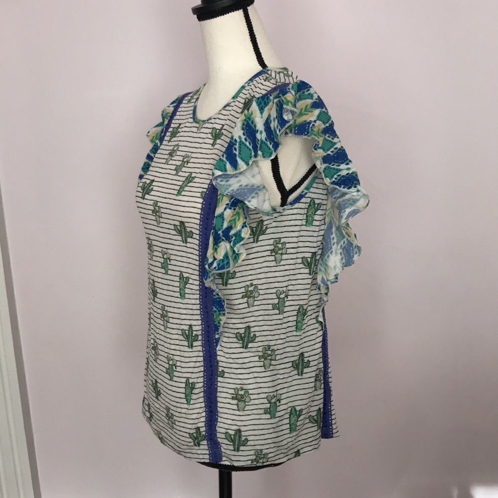 Anthropologie Conditions Apply Zofana Top size S - Picture 8 of 14
